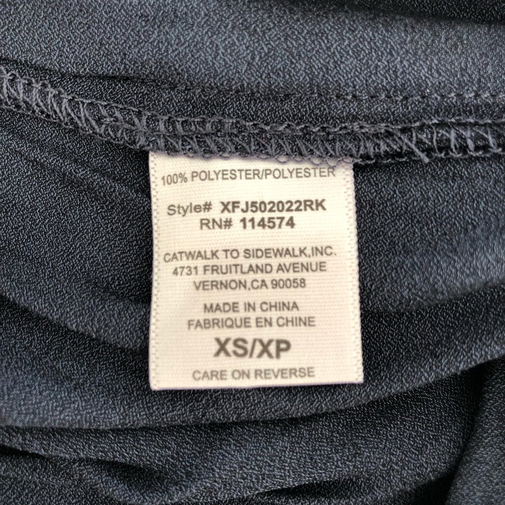 RO & DE Sheer Gauze Hi Lo Top - Picture 5 of 6